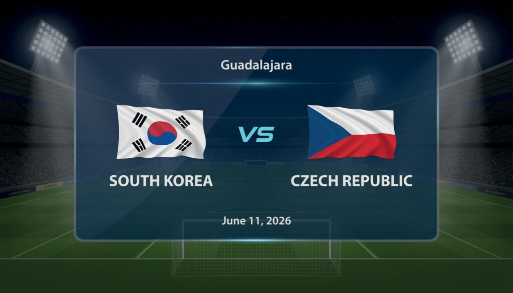 Südkorea – Tschechien: Tipp, Prognose & Quoten | WM 2026 (12.06.2026)